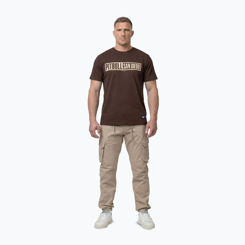 Pitbull Eighty Nine Dog Herren T-Shirt dark chocolate 2