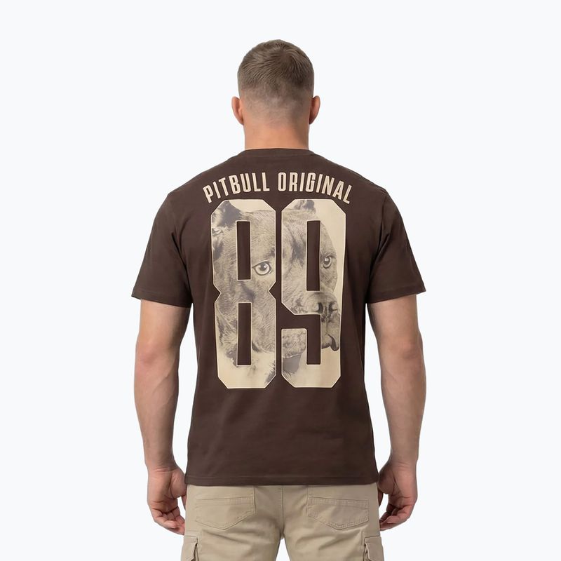 Pitbull Eighty Nine Dog Herren T-Shirt dark chocolate 3