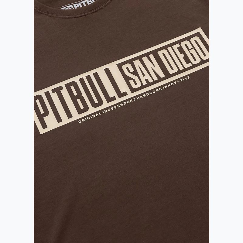 Pitbull Eighty Nine Dog Herren T-Shirt dark chocolate 8