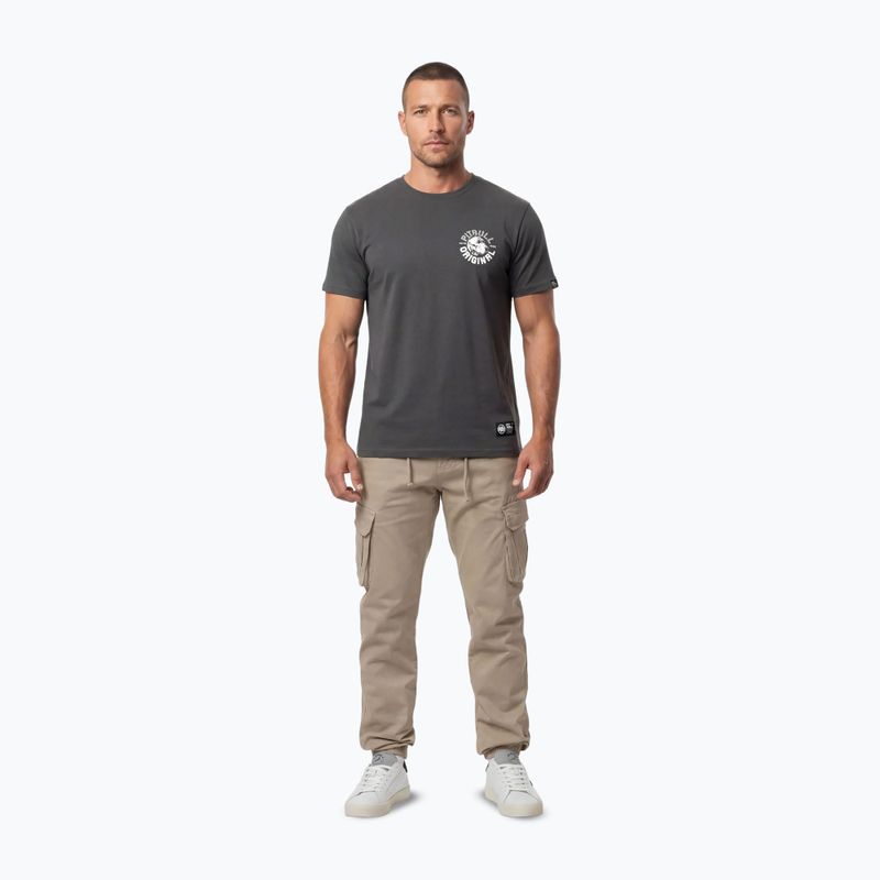 Herren-Shirt Pitbull Dog SD graphite 2