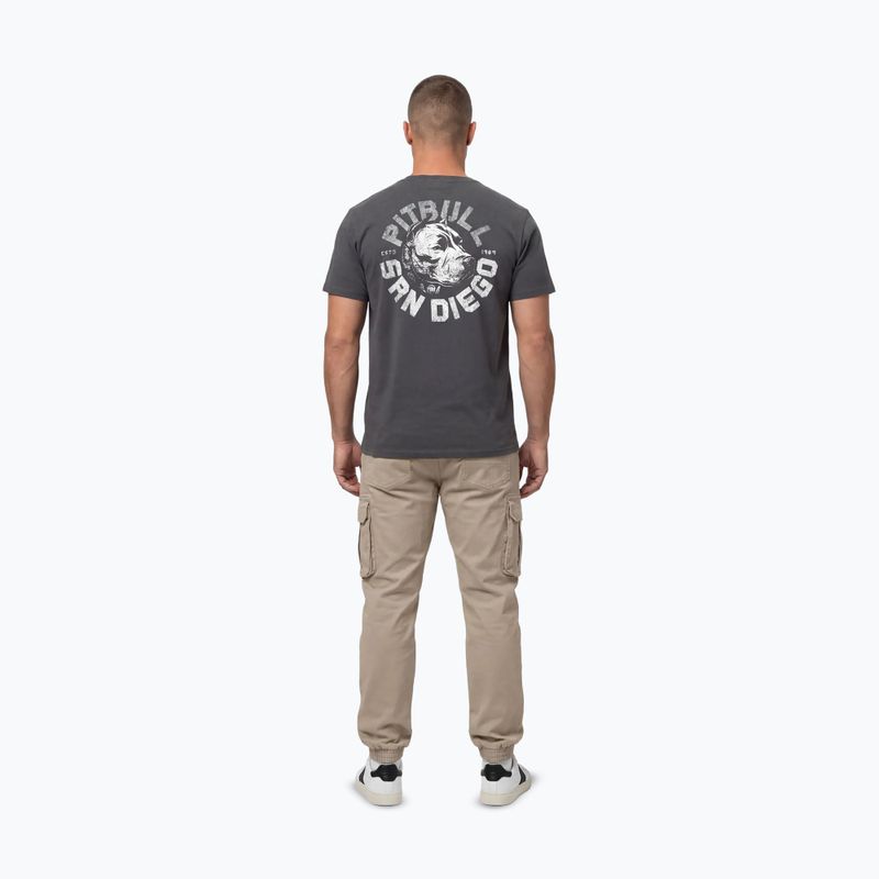 Herren-Shirt Pitbull Dog SD graphite 4