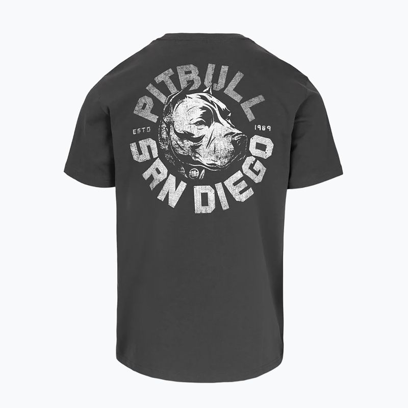 Herren-Shirt Pitbull Dog SD graphite 6