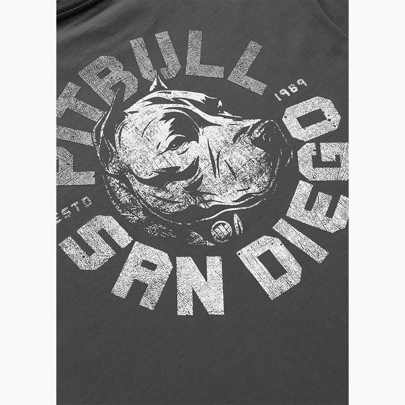 Herren-Shirt Pitbull Dog SD graphite 9