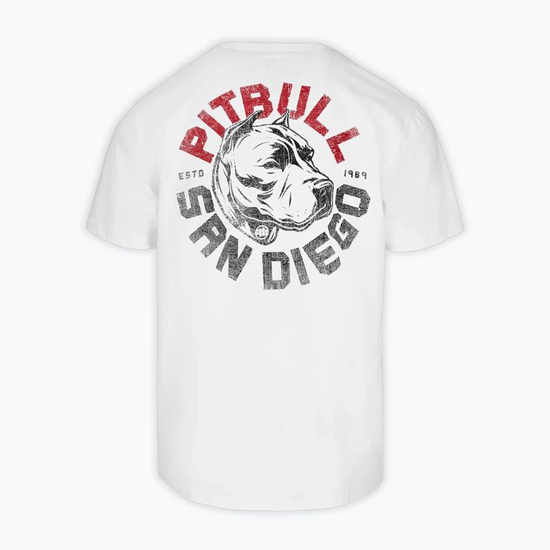 Herren-Shirt Pitbull Dog SD white 5