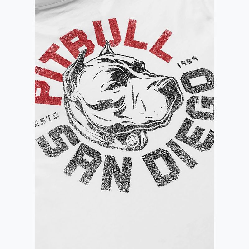 Herren-Shirt Pitbull Dog SD white 8