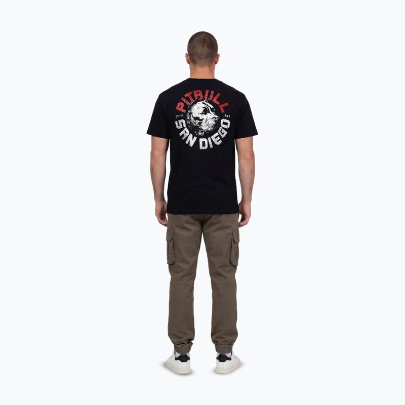 Herren-Shirt Pitbull Dog SD black 4