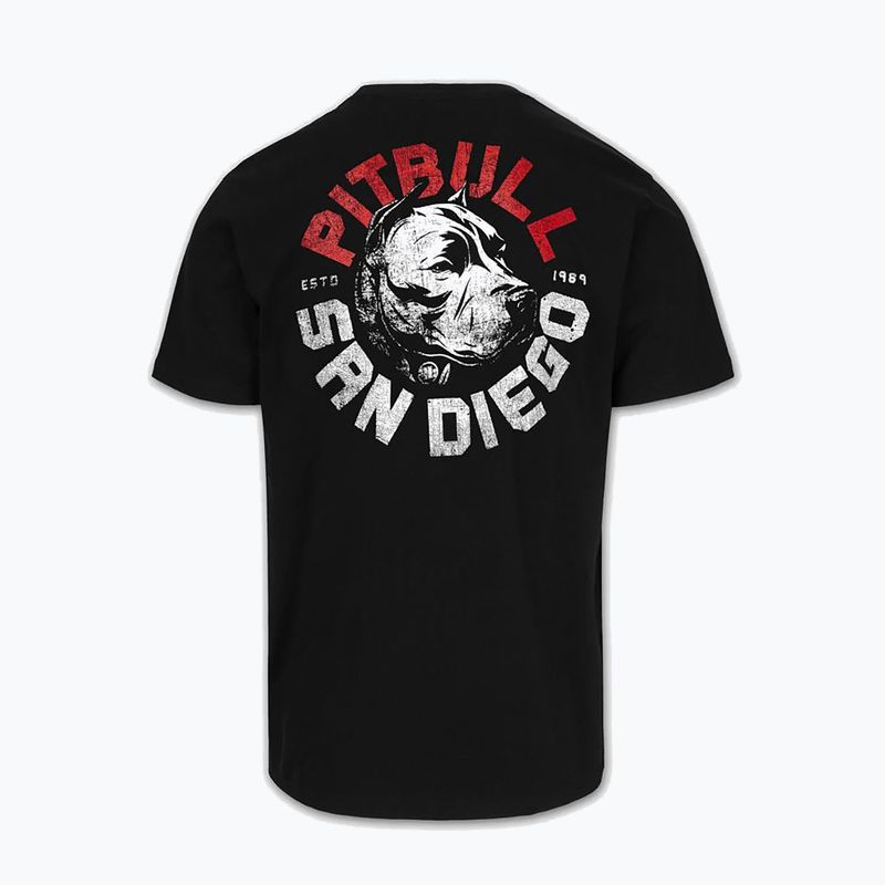 Herren-Shirt Pitbull Dog SD black 6