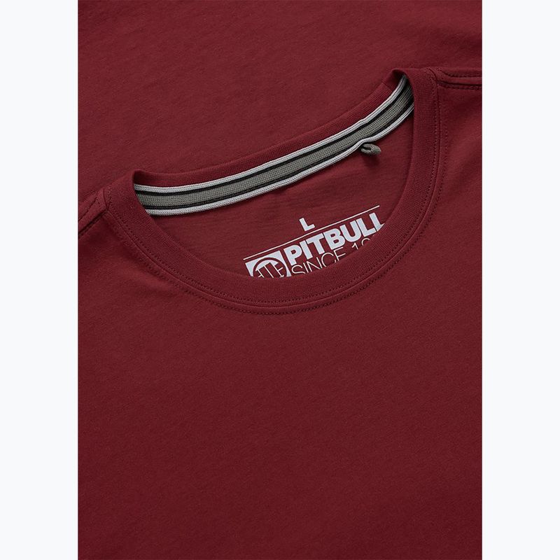 Herren-Shirt Pitbull Dog SD burgundy 6