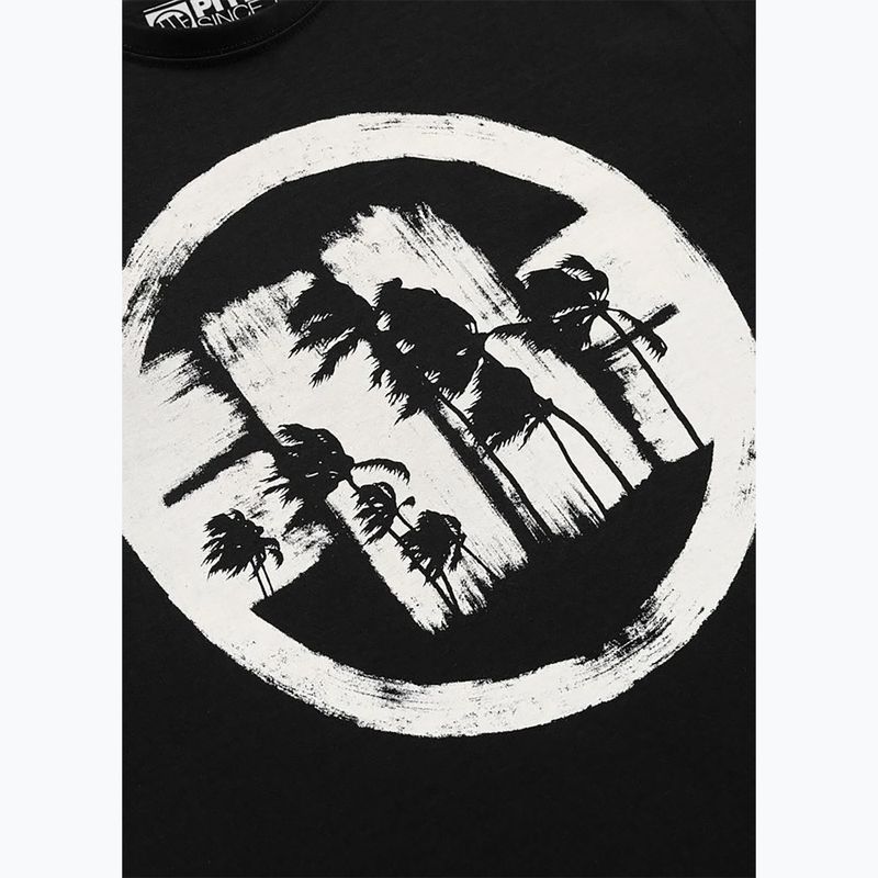 Herren-Shirt Pitbull Palms black logo 8