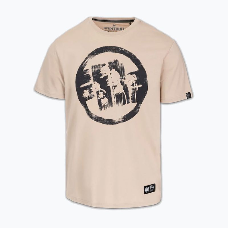 Herren-Shirt Pitbull Palms ultra light sand logo 4