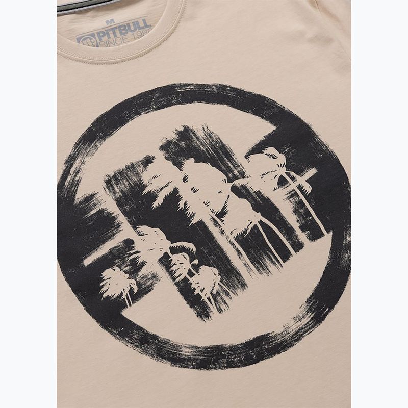 Herren-Shirt Pitbull Palms ultra light sand logo 7