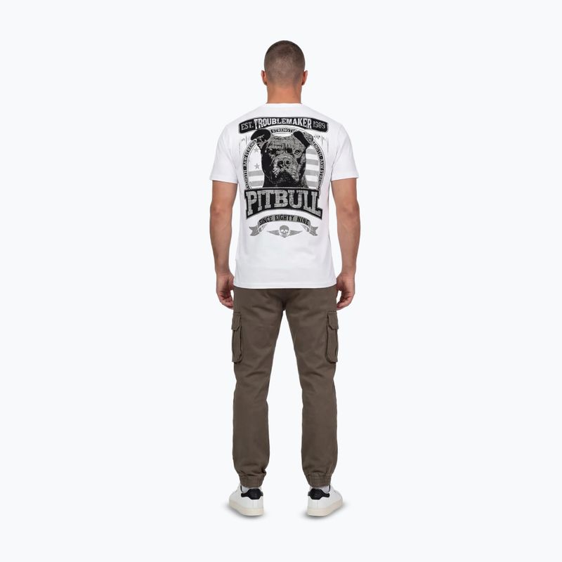 Herren-Shirt Pitbull Troublemarker white 4