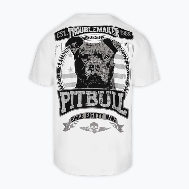 Herren-Shirt Pitbull Troublemarker white 6