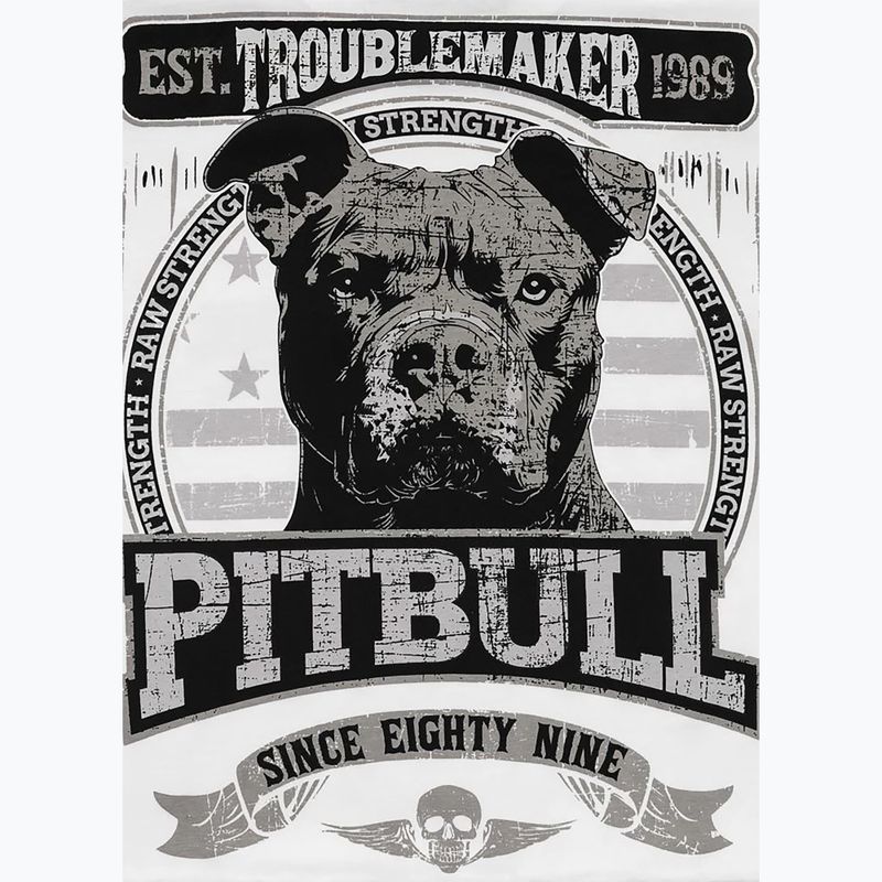 Herren-Shirt Pitbull Troublemarker white 9
