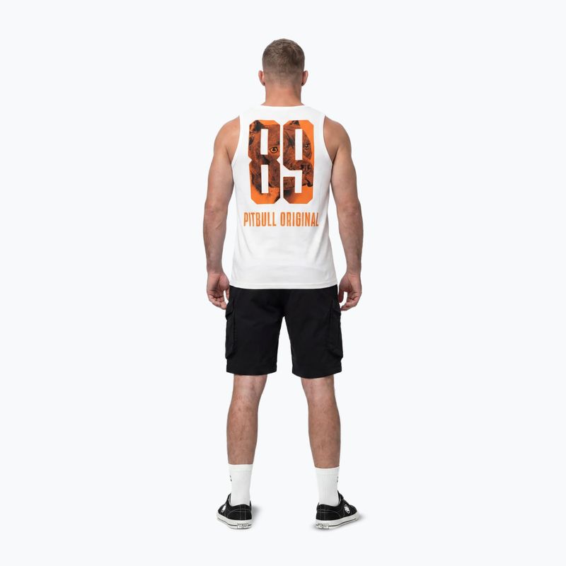 Herren-Shirt Pitbull Eighty Nine Dog Tank Top white 4