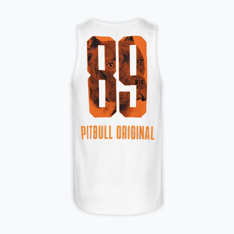 Herren-Shirt Pitbull Eighty Nine Dog Tank Top white 6
