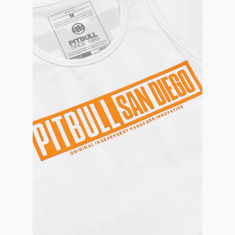 Herren-Shirt Pitbull Eighty Nine Dog Tank Top white 8