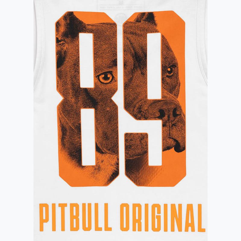 Herren-Shirt Pitbull Eighty Nine Dog Tank Top white 9