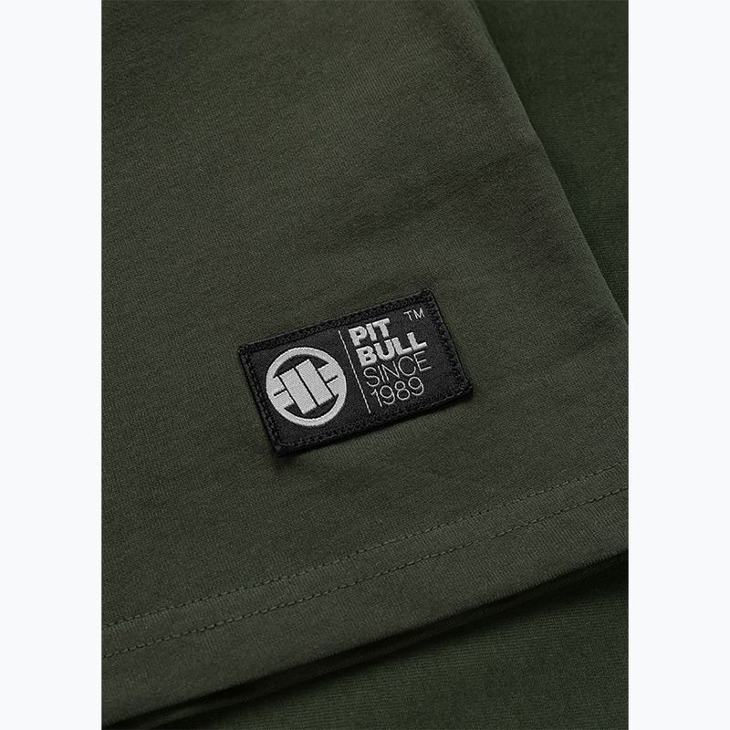 Herren-Shirt Pitbull USA CAL Big Logo old green 8