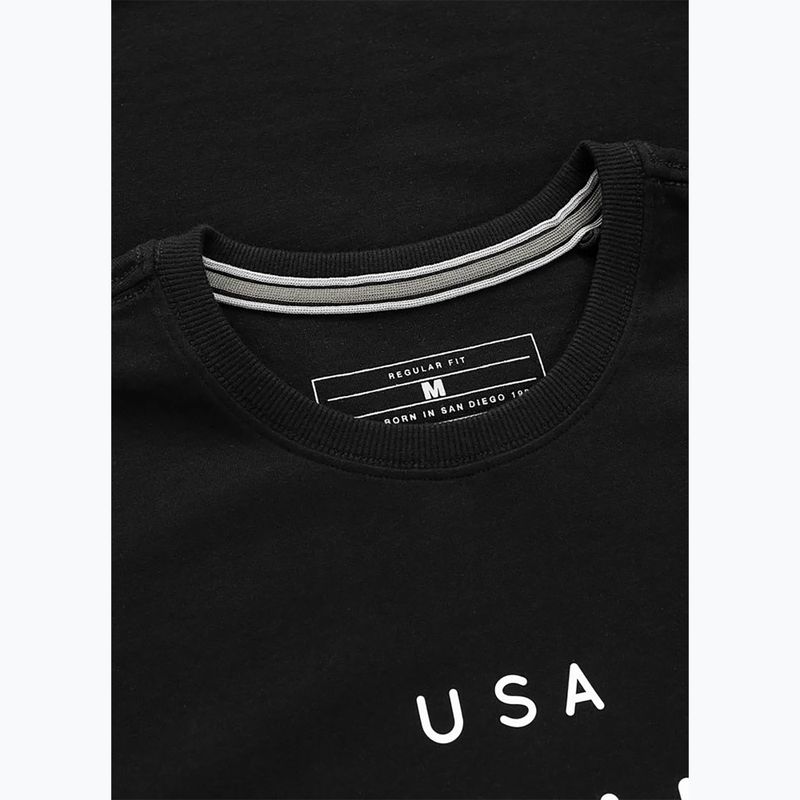 Herren-Shirt Pitbull USA CAL Big Logo black 6