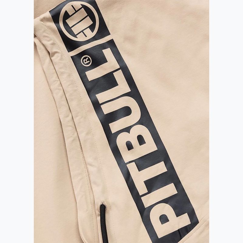 Herren-Trainingssweatshirt Pitbull Mercado Hilltop Sleeveless Hooded pale sand 7