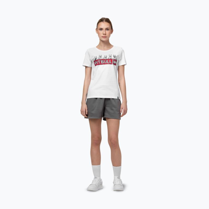 Damen-T-Shirt Pitbull Softbite white 2