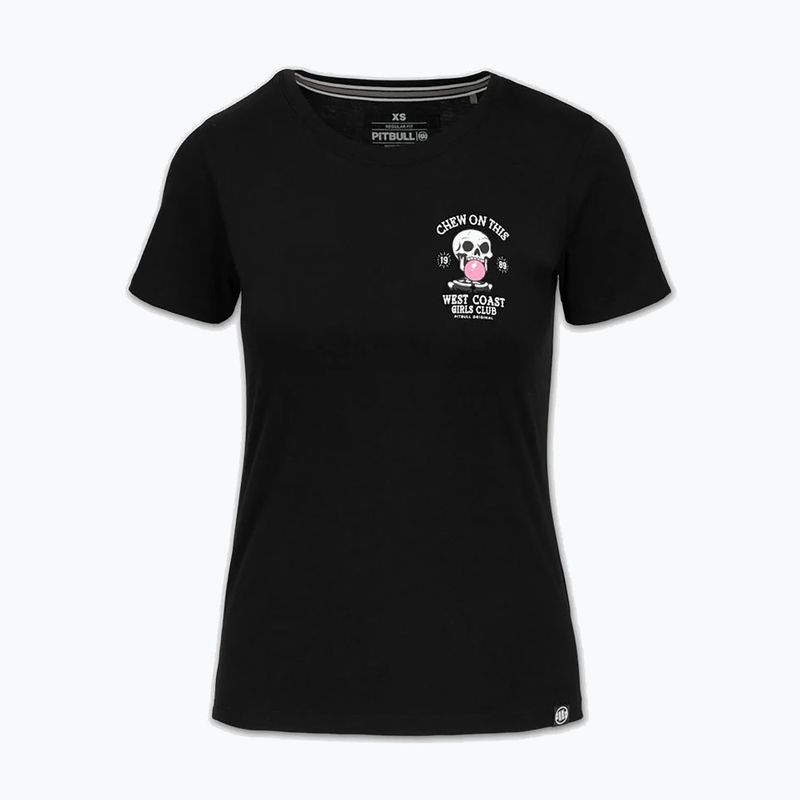 Damen-T-Shirt Pitbull Chew On This black 5