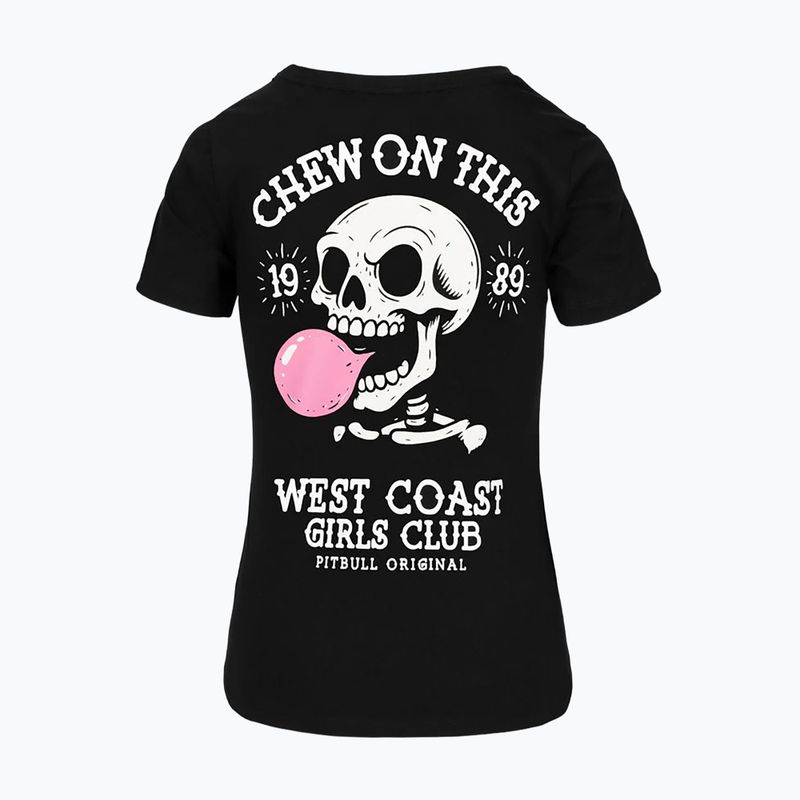 Damen-T-Shirt Pitbull Chew On This black 6
