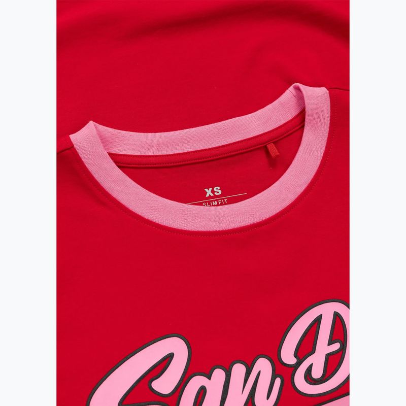 Damen-T-Shirt Pitbull San Diego Angel wild raspberry 5