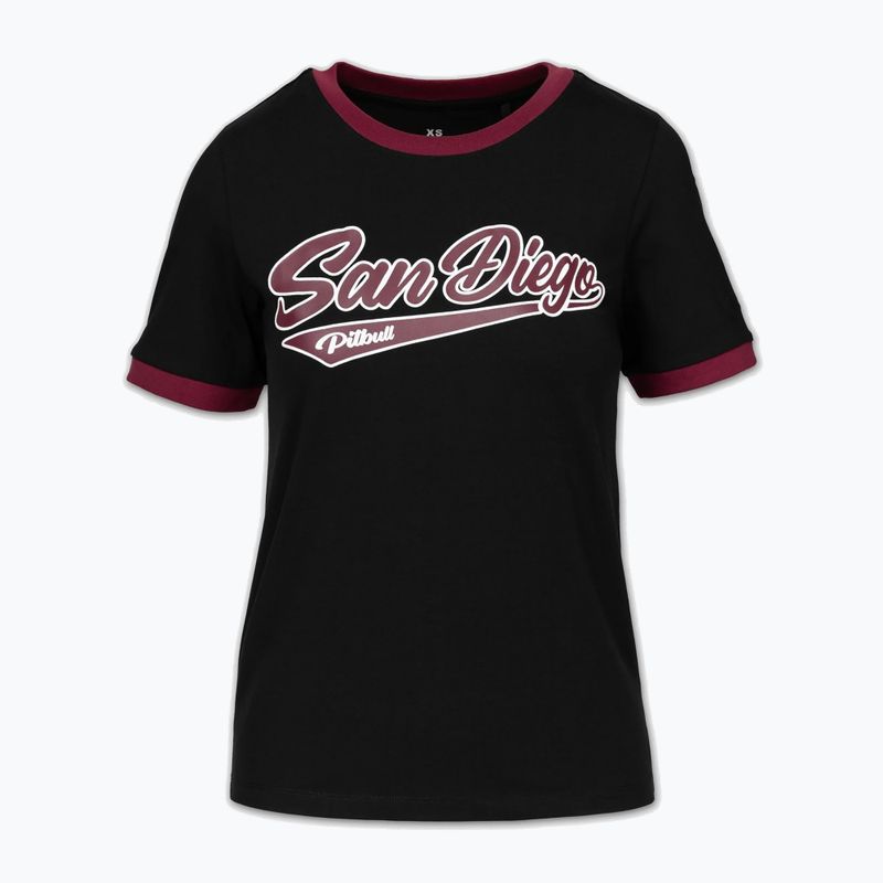 Damen-T-Shirt Pitbull San Diego Angel black 3
