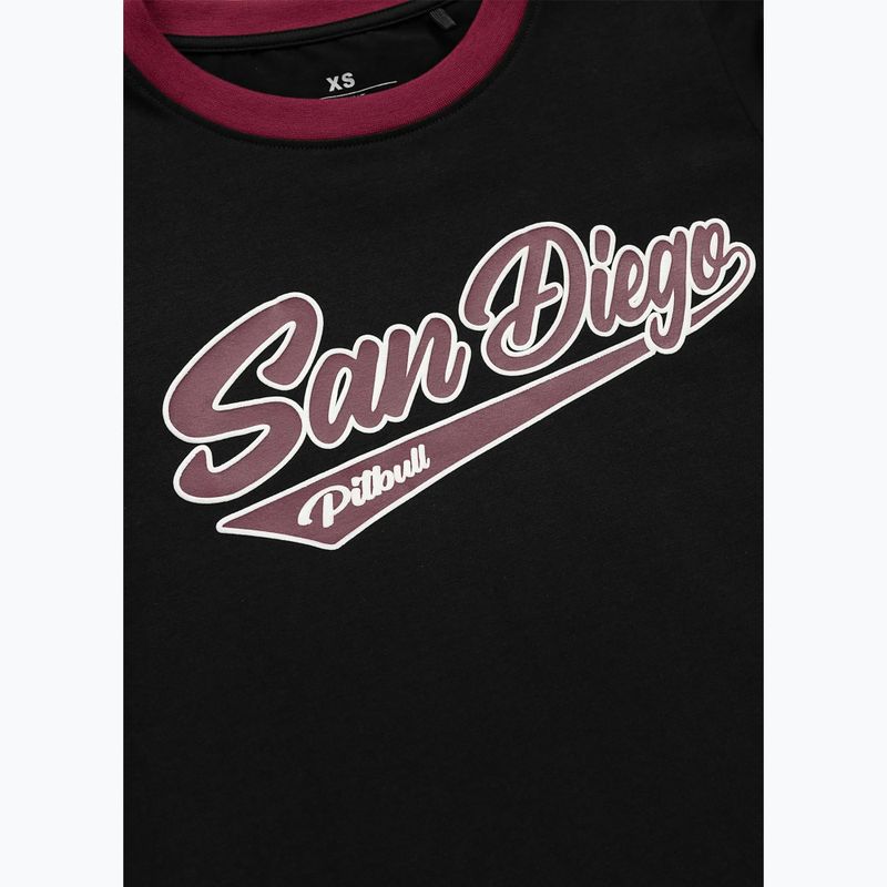 Damen-T-Shirt Pitbull San Diego Angel black 6