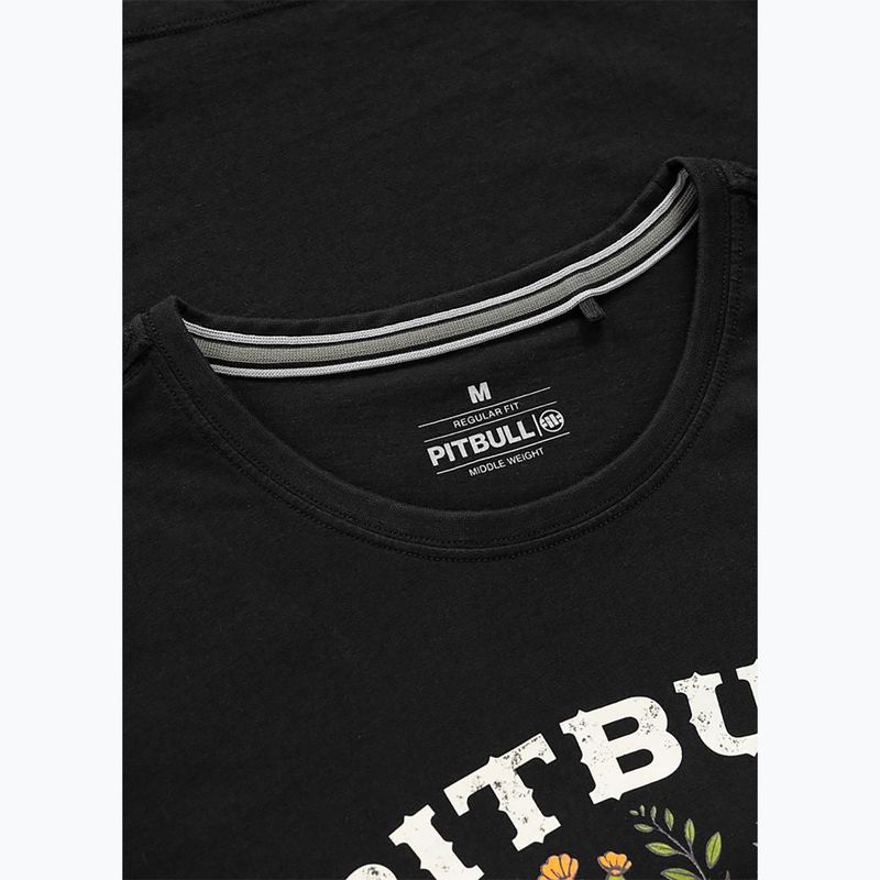 Damen-T-Shirt Pitbull Bullets & Blooms black 5