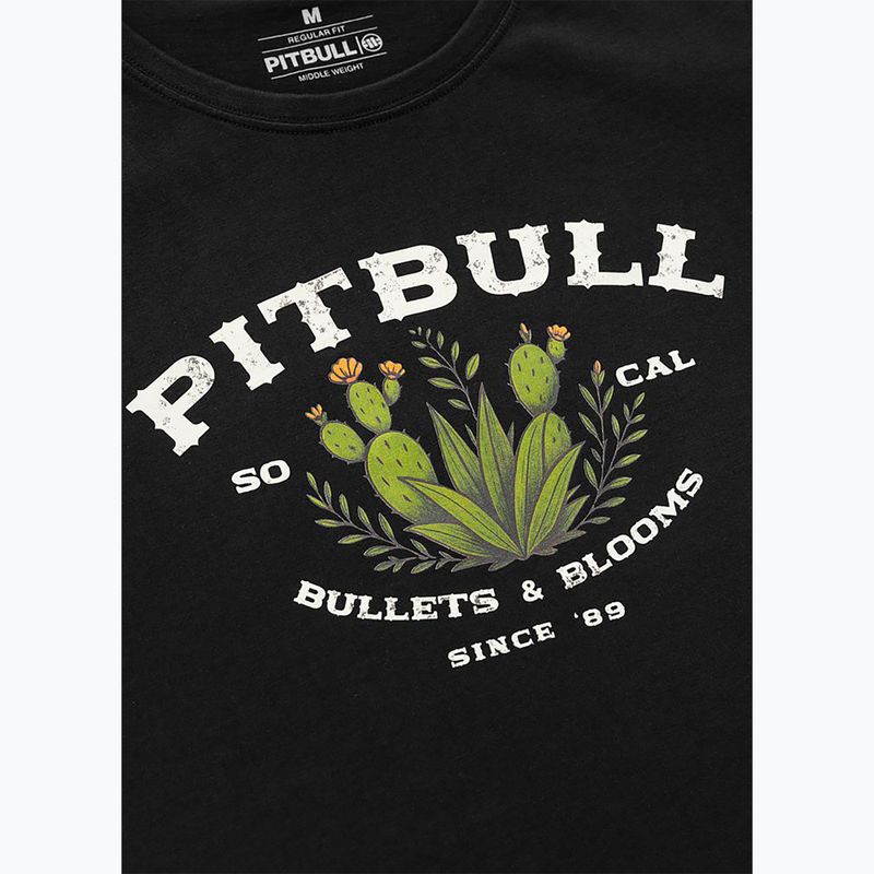 Damen-T-Shirt Pitbull Bullets & Blooms black 6