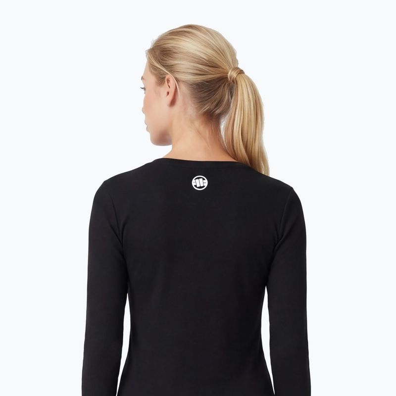 Damen-Longsleeve Pitbull R Slim Fit black 3