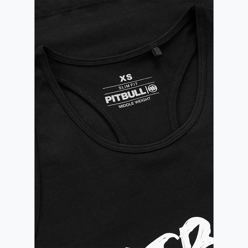 Damen-T-Shirt Pitbull Puppy 2 Tank Top black 6