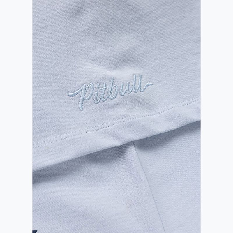 Damenpullover Pitbull Skull Oversize frosted blue 10
