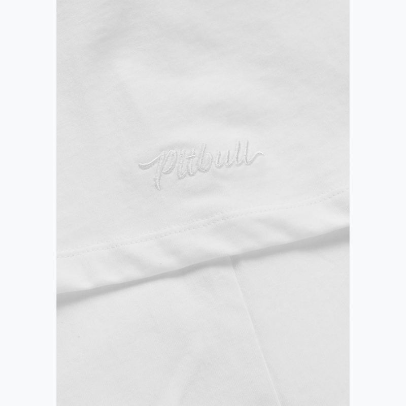 Damenpullover Pitbull Skull Oversize white 7