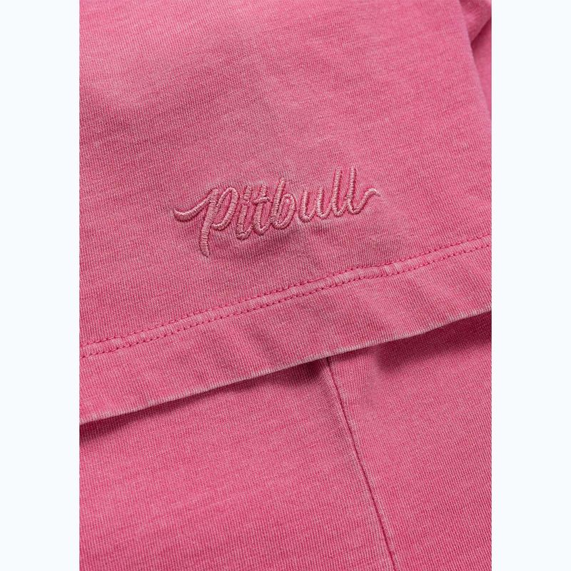 Damen-T-Shirt Pitbull Dia De Los Perros washed pink 9