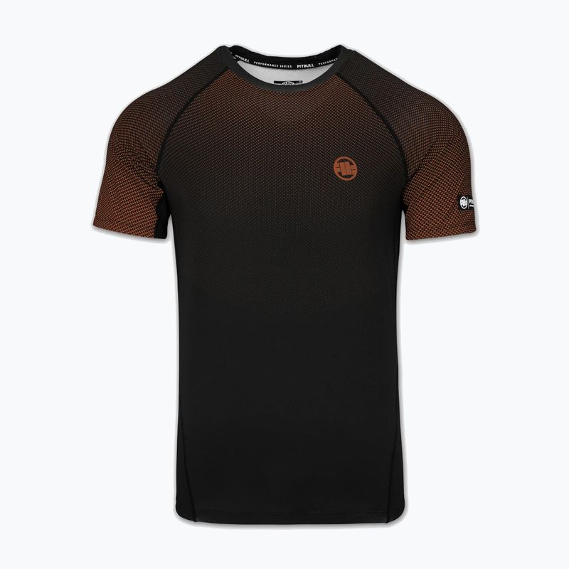 Herren-Rashguard Pitbull Belt Rashguard brown 3