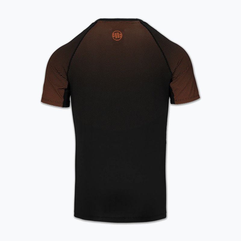 Herren-Rashguard Pitbull Belt Rashguard brown 4