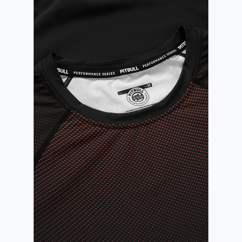 Herren-Rashguard Pitbull Belt Rashguard brown 5