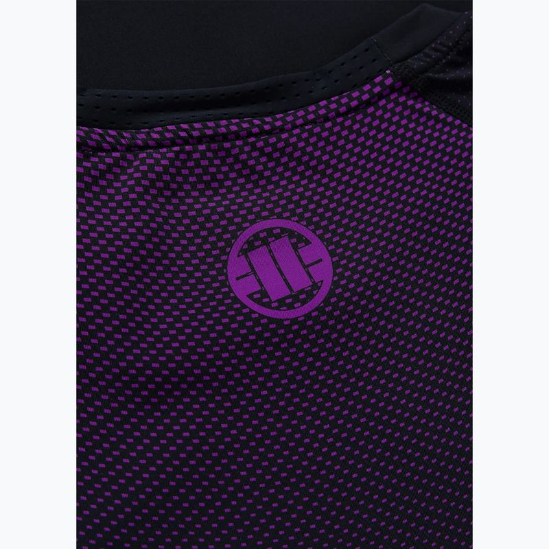 Rashguard Langarmshirt für Herren Pitbull Belt Rashguard purple 7