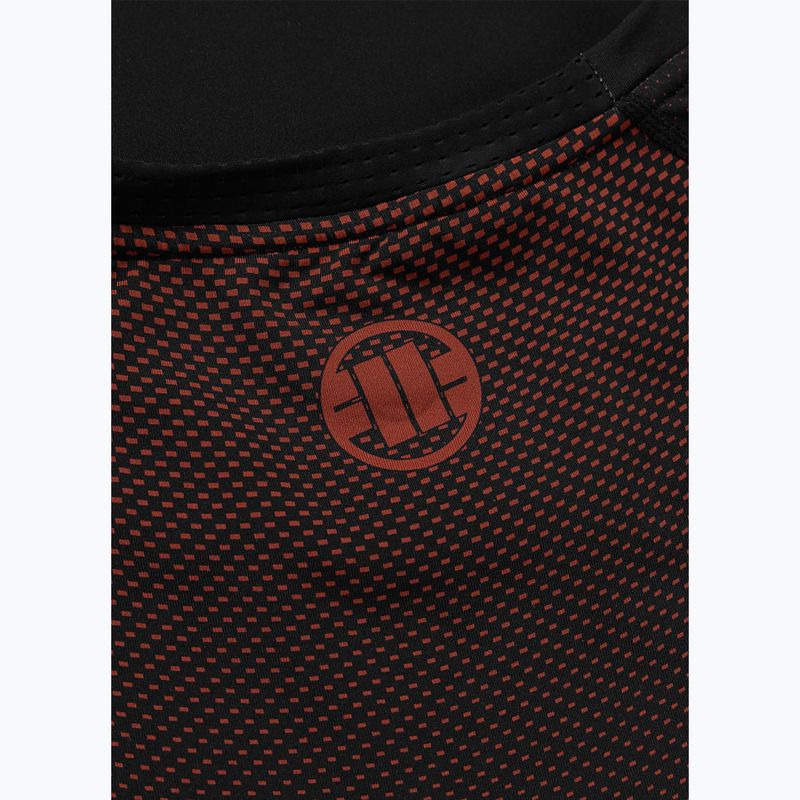 Rashguard Langarmshirt für Herren Pitbull Belt Rashguard brown 7