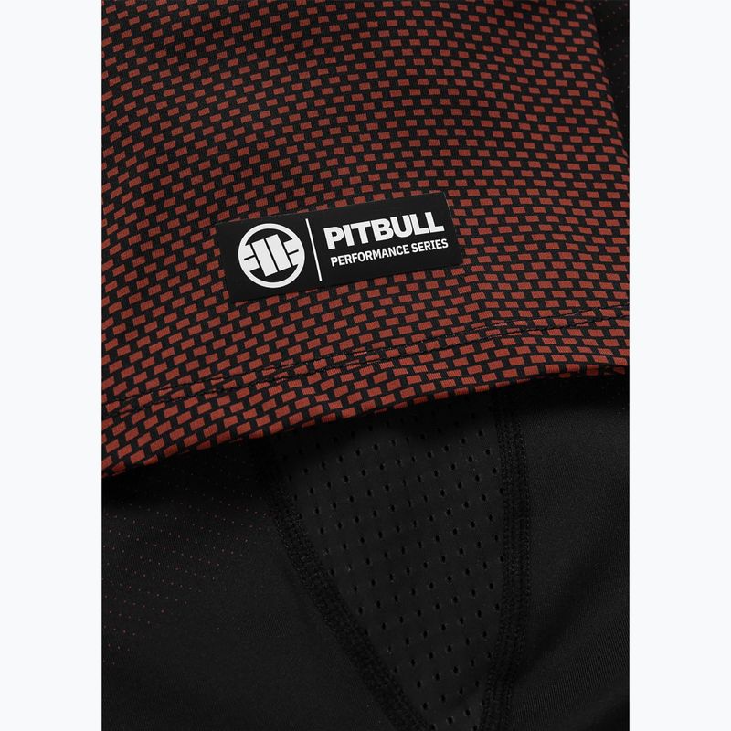 Rashguard Langarmshirt für Herren Pitbull Belt Rashguard brown 9