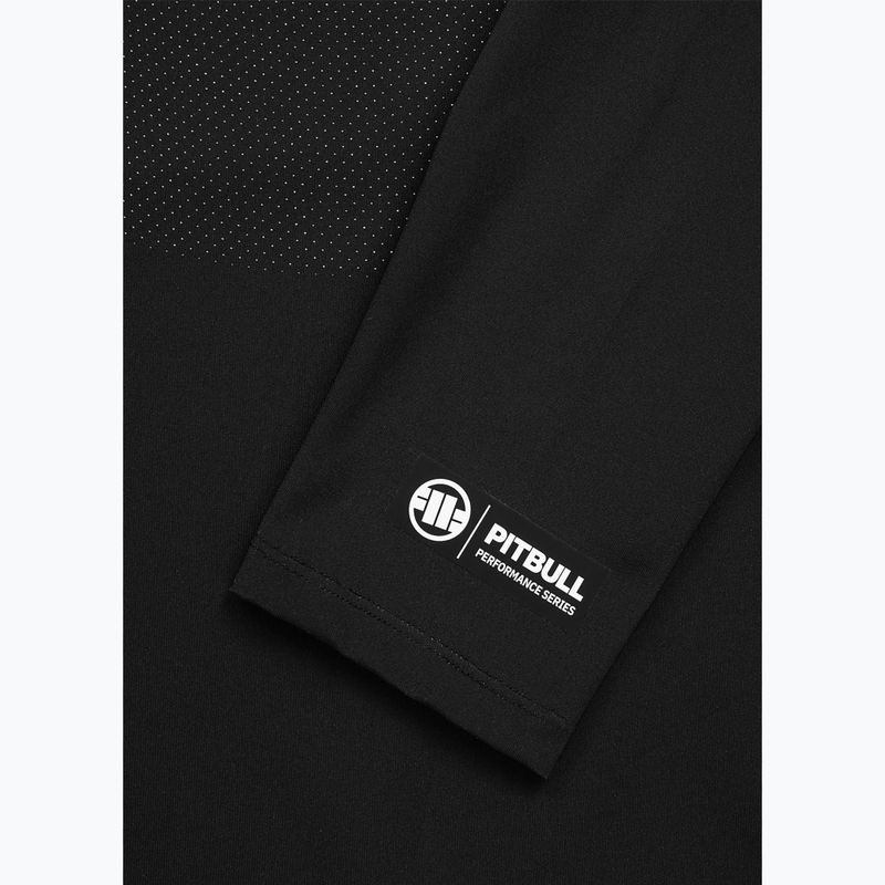 Rashguard Langarmshirt für Herren Pitbull Belt Rashguard black 9