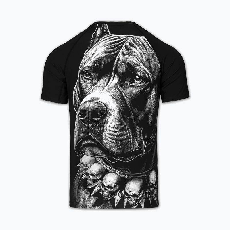 Herren-Rashguard Pitbull Blacky Rashguard black 5