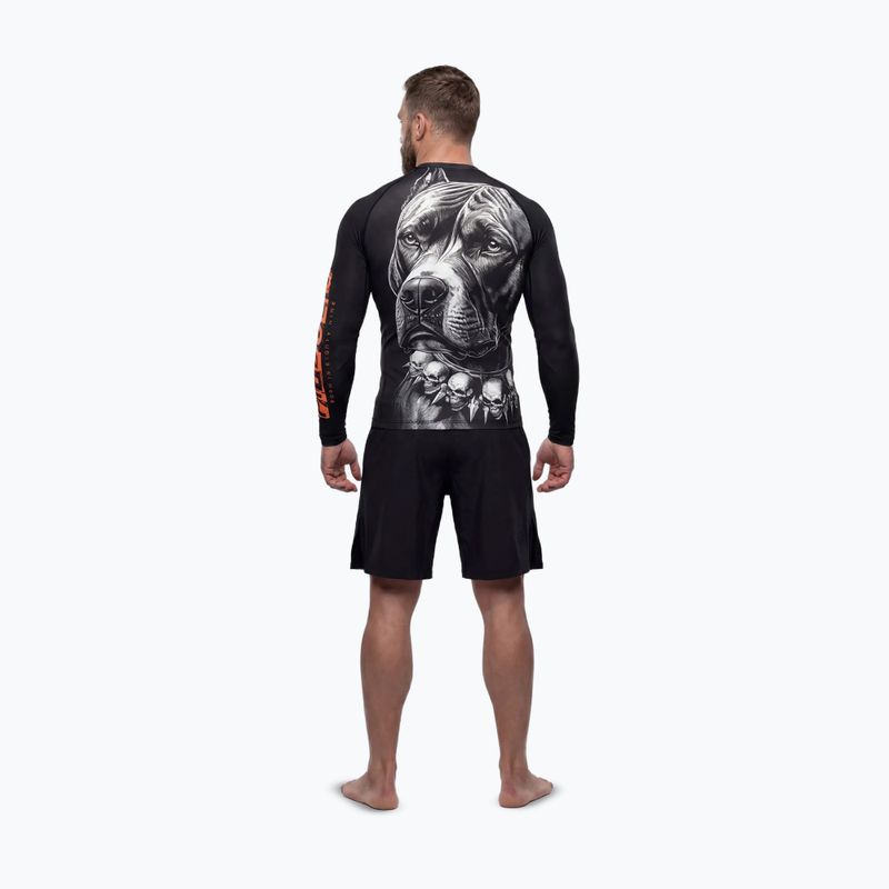 Rashguard Langarmshirt für Herren Pitbull Blacky Rashguard 3
