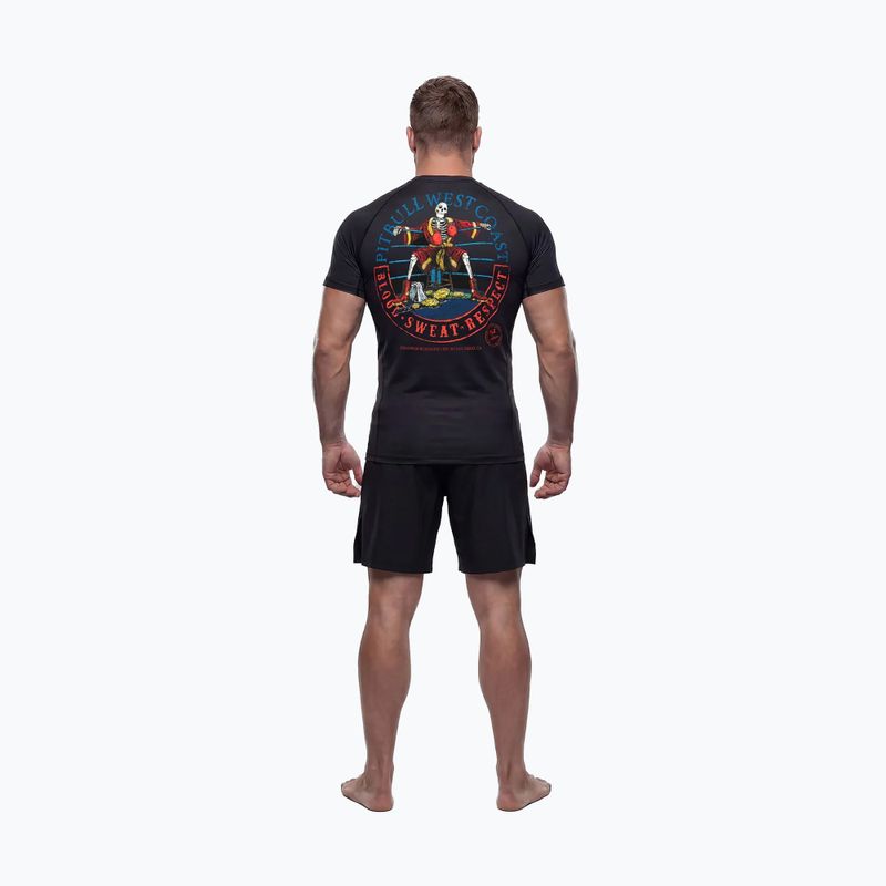 Herren-Rashguard Pitbull Champion Bloodline Rashguard black 4