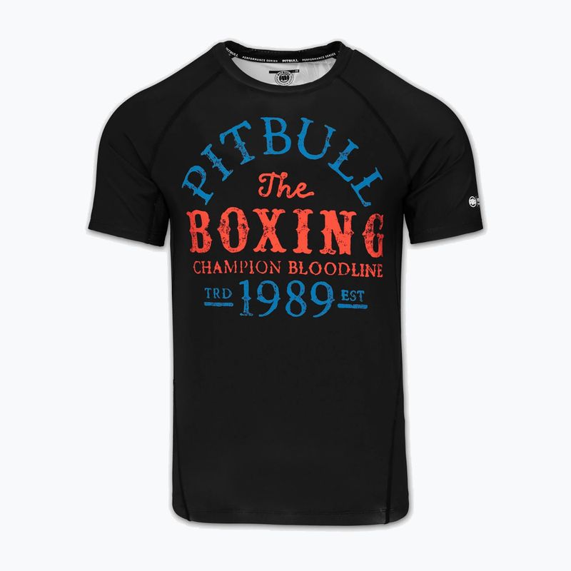 Herren-Rashguard Pitbull Champion Bloodline Rashguard black 5
