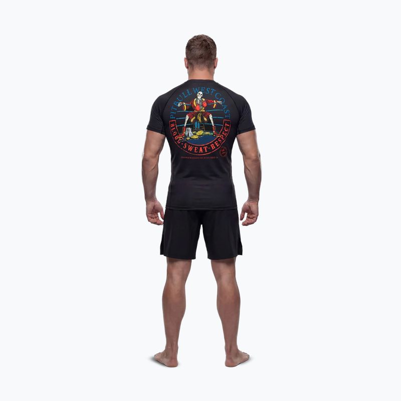 Rashguard Langarmshirt für Herren Pitbull Champion Bloodline Rashguard black 3